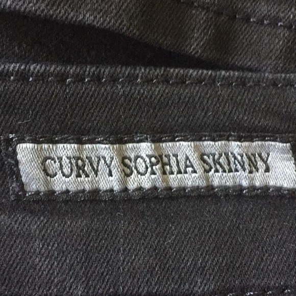 Guess Curvy Sophia Skinny, Black, Size 28 - Picture 3 of 12